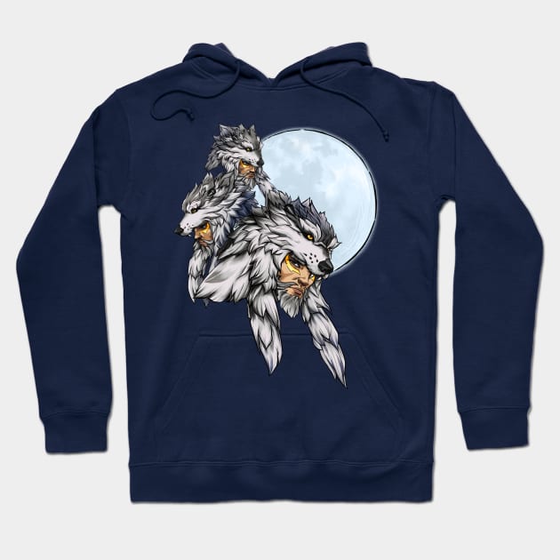 Three Wolf Moon - Hanzo Hoodie by August